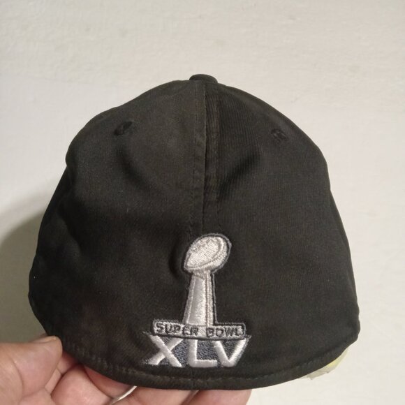 Green Bay Packers Super Bowl XLV Champions Reebok Onfield Hat/Cap OSFA - Picture 5 of 7